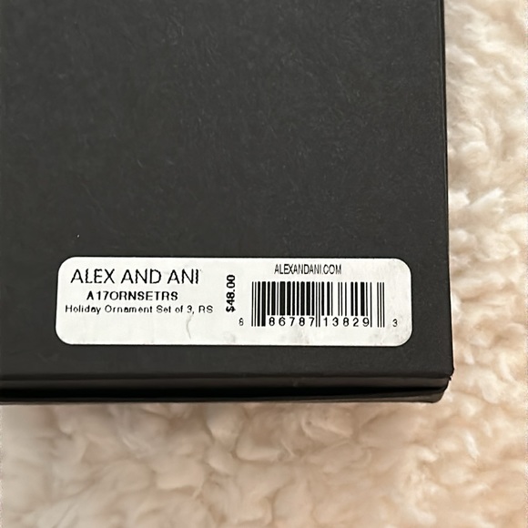 Alex and Ani Holiday Ornament Set 3 Piece NWT - Picture 6 of 6